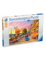 Пъзел Ravensburger от 500 части - Парижка вечер