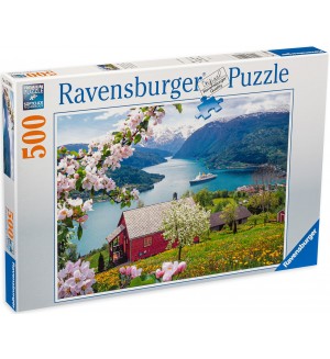 Пъзел Ravensburger от 500 части - Пейзаж