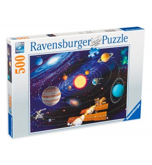 Пъзел Ravensburger от 500 части - Слънчева система