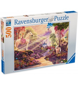 Пъзел Ravensburger от 500 части - Вълшебната река