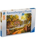 Пъзел Ravensburger от 500 части - Вила на реката