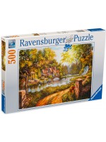 Пъзел Ravensburger от 500 части - Вила на реката