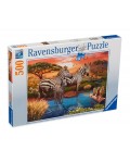 Пъзел Ravensburger от 500 части - Зебра