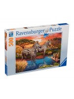 Пъзел Ravensburger от 500 части - Зебра