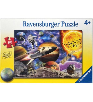 Пъзел Ravensburger от 60 части - Експедиция в космоса