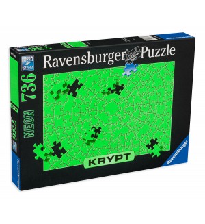 Пъзел Ravensburger от 736 части - Неоново зелено
