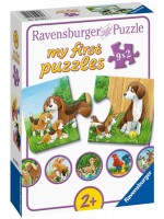 Пъзел Ravensburger от 9 х 2 части - Животни от фермата