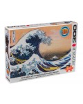 3D пъзел Eurographics от 300 части - Голямата вълна край Канагава