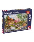 Пъзел Schmidt от 1000 части - Къщата край езерото