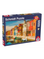 Пъзел Schmidt от 1000 части - Къщи в Бурано Пъзел Schmidt от 1000 части - Къщи в Бурано