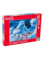 Пъзел Schmidt от 1000 части - Кока Кола, Полярни мечета Пъзел Schmidt от 1000 части - Кока Кола, Полярни мечета