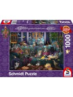 Пъзел Schmidt от 1000 части - Котки в карантина Пъзел Schmidt от 1000 части - Котки в карантина