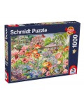 Пъзел Schmidt от 1000 части - Цветна градина