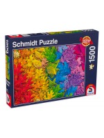 Пъзел Schmidt от 1500 части - Colorful Leaves