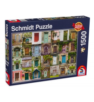 Пъзел Schmidt от 1500 части - Врати