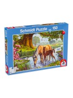 Пъзел Schmidt от 150 части - Коне край реката Пъзел Schmidt от 150 части - Коне край реката