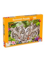 Пъзел Schmidt от 150 части - Семейство тигри