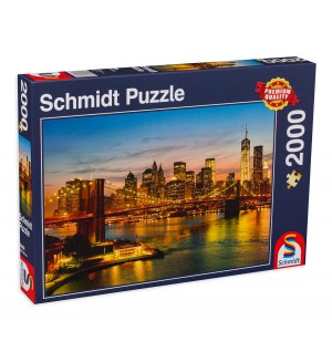 Пъзел Schmidt от 2000 части - Ню Йорк