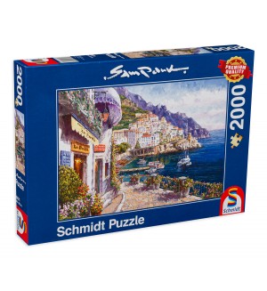 Пъзел Schmidt от 2000 части - Следобед в Амалфи, Сам Парк