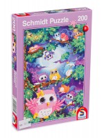 Пъзел Schmidt от 200 части - Бухалчета