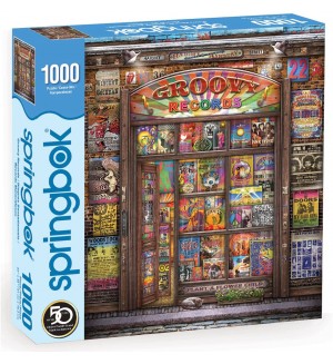 Пъзел Springbok от 1000 части - Музикална витрина