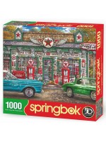 Пъзел Springbok от 1000 части - Сервиз за коли