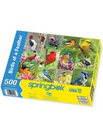 Пъзел Springbok от 500 части - Птички в гората