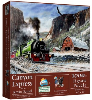 Пъзел SunsOut от 1000 части - Canyon Express