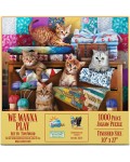 Пъзел SunsOut от 1000 части - Искаме да си играем