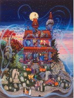 Пъзел SunsOut от 1000 части - Къщата на духовете Пъзел SunsOut от 1000 части - Къщата на духовете