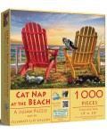 Пъзел SunsOut от 1000 части - Котешка ваканция
