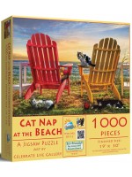 Пъзел SunsOut от 1000 части - Котешка ваканция