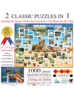 Пъзел SunsOut от 1000 части - Сафари