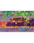 Пъзел SunsOut от 300 XXL части - Коте в прежди