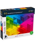 Пъзел Trefl от 1000 части - Абстрактни кубчета