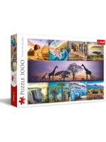 Пъзел Trefl от 1000 части - Колаж Африка Пъзел Trefl от 1000 части - Колаж Африка