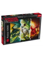 Пъзел Trefl от 1000 части - Легендарни чудовища от Dungeons & Dragons