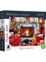 Пъзел Trefl от 1000 части - Мечтаейки за зимата Пъзел Trefl от 1000 части - Мечтаейки за зимата