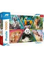 Пъзел Trefl от 1000 части - Животинско царство