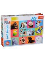 Пъзел Trefl от 100 части - Сладки домашни любимци, The Secret Life of Pets 2