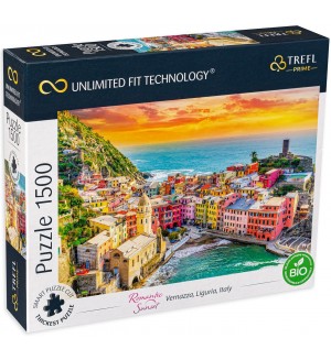 Пъзел Trefl от 1500 части - Лигурия, Италия