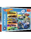 Пъзел Trefl от 24 макси части - Бързаците от Hot Wheels