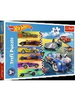 Пъзел Trefl от 24 макси части - Бързаците от Hot Wheels