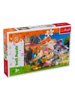 Пъзел Trefl от 30 части - Котешки приключения