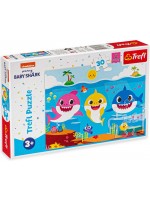 Пъзел Trefl от 30 части - Подводният свят на акулите