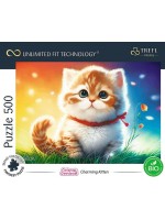 Пъзел Trefl от 500 части - Чаровно котенце