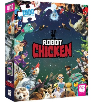Пъзел USAopoly от 1000 части - Пиле робот