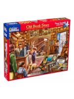 Пъзел White Mountain от 1000 части - В старата книжарница