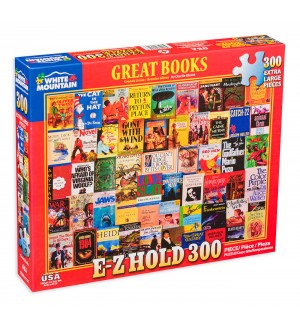 Пъзел White Mountain от 300 XXL части - Великите книги