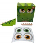 Пъзел Y Wow - PuzzleHeadz, динозавър, 24 части, зелен